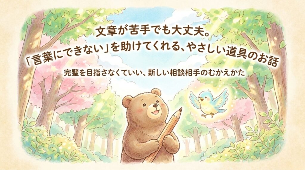 言葉にできないを助けてくれるツール_説明画像