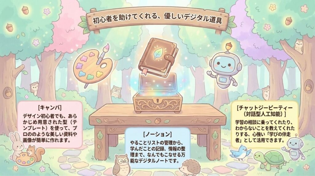 優しいデジタルツール_説明画像