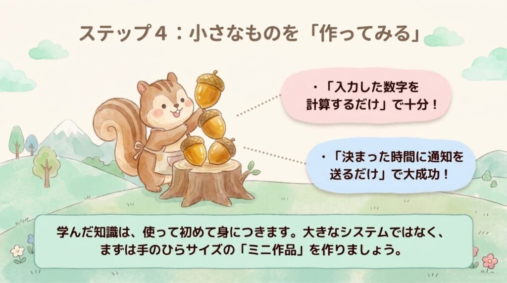 小さなものを作ってみる_説明画像