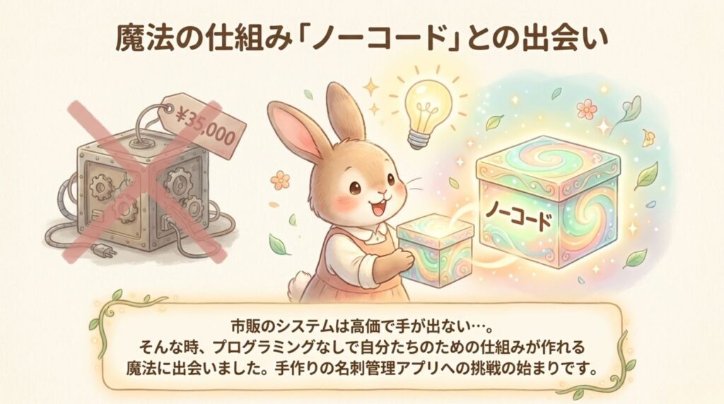 ノーコードツールとの出会い_説明画像