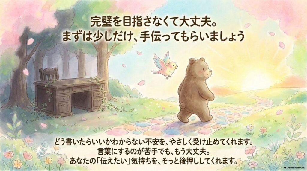 完璧を目指さなくても大丈夫_説明画像
