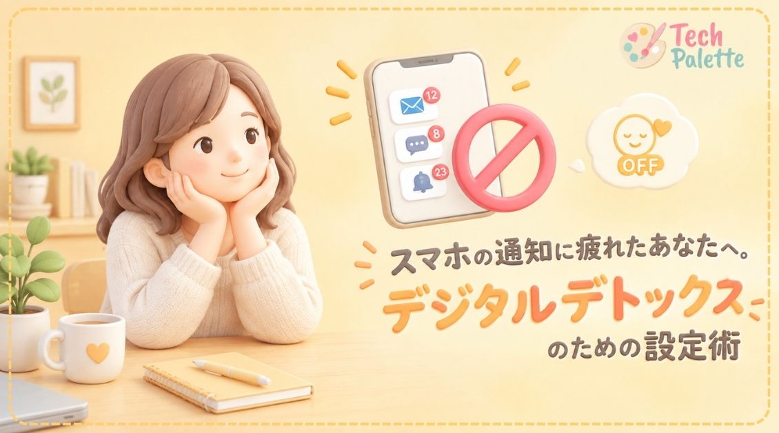 デジタルデトックスのための設定術_アイキャッチ画像
